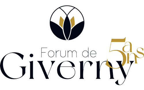 Logo anniversaire des 5 ans du forum de Giverny